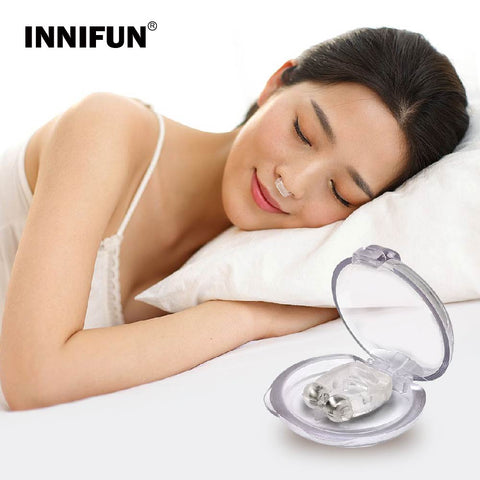 Mini Anti Snoring Device Silicone Nose Clip Sleep Noise Guard Sleeping Dropshopping Popular